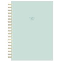 B5 Wiro Sage Bee Notebook - Green - Notebooks - Stationery Supplies