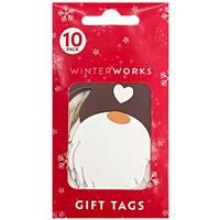 Christmas Gonk Gift Tags: Pack of 10