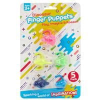 Dinosaur Finger Puppets: Pack of 5