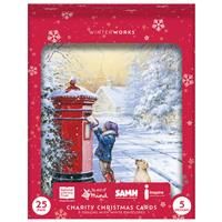 Charity Traditional Christmas Cards: Pack of 25