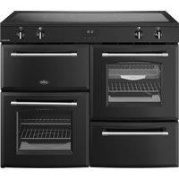 Belling 444411841 110cm Wide Farmhouse Induction Range Cooker in Black