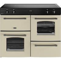 Belling 444411842 110cm Wide Farmhouse Induction Range Cooker in Cream