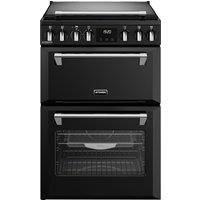 Stoves DXMRARICH60DFBLK Richmond Deluxe 60DF Mini Range Dual Fuel Cooker - Black