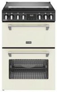 Stoves 444411848 60cm Wide Richmond Deluxe Double Oven Cooker in Cream