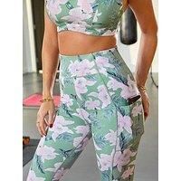 Pour Moi Energy Printed Full Length Sports Legging - Floral