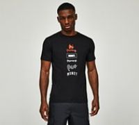 Money Clothing Logo Stacker T-Shirt - Black - Size S