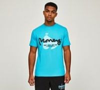 Money Clothing Signature Veneer T-Shirt - Blue - Size XL