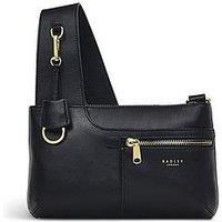 RADLEY London Womens Pockets Icon Black Mini Zip Top Cross Body Bag H8848001