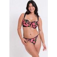 Curvy Kate Boost In Bloom Bra Womens Underwired Padded Balcony Lingerie CK065106