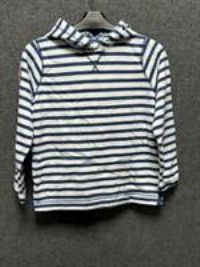 Fatface Stripe Popover Hoody Age 8-9 Years TD023 CC 14