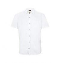 Fatface Mens White Ashby Collared Shirt Tee Top [923447] Size XS - XS Regular