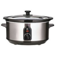 Lakeland Electric Family Slow Cooker, Brushed Chrome - 3.5L