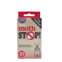 Lakeland Moth Stop Moth Killer Sachets, Pack of 20 - Lasts up to 3 Months