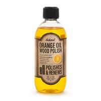 Lakeland Orange Oil Wood Polish, 500ml - Revives & Renews Wooden Furniture