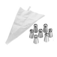 Lakeland 7pc Twist Piping Nozzles & Bag Set