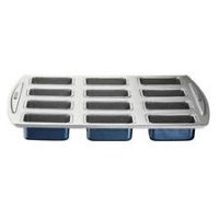 Lakeland Bakeware 12 Hole Loose Based Mini Finger Loaf Tin - Rectangular