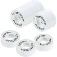 4 x PTFE Plumbers Tape for Water 12m x 12mm