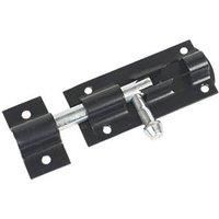 Tower Gate Bolt Black 80mm (41609)