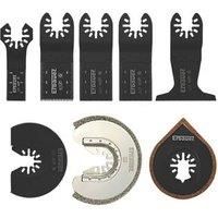 Erbauer MLT47582 Multi-Material Cutting Blade Set 8 Pcs (7390P)