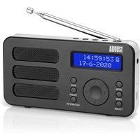 August MB225 Portable Digital Radio - DAB+/FM - RDS Function, 40 Presets & Dual