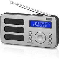 DAB/DAB+/FM Portable Digital Radio Alarm Clock with Rechargable Battery - MB225