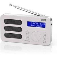 DAB/DAB+/FM Portable Digital Radio Alarm Clock with Rechargable Battery - MB225