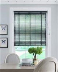 Little Black Book 50mm Venetian Blind - W130xL160cm - Black