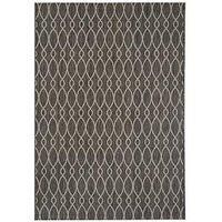 Weaving Geo Grey Indoor/Outdoor Flatweave Rug