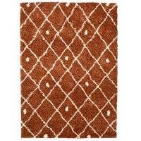 Snug Diamonds Rug - Terracotta