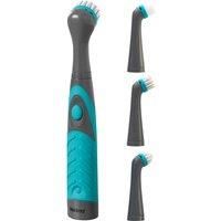 Beldray Handheld Power Clean Precision Scrubber Brush 4 Brush Heads LA082718EU7