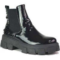 Women'S Slip On Chelsea Ankle Boot - Black