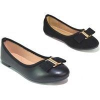 Women'S Slip-On Ballerina - Black