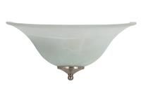 Argos Home 30.5cm Alabaster Glass Wall Light