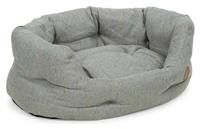 Petface Meadow Weave High Oval Dog Bed, Medium