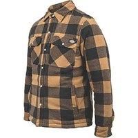 Dickies Portland Padded Work Shirt Lumberjack Casual Shirt SH5000 Khaki Sml-4XL