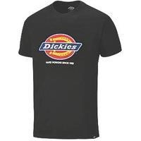 Dickies - T-Shirt for Men, Denison T-Shirt, Crewneck, Black, L