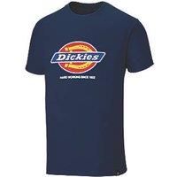 Dickies - T-Shirt for Men, Denison T-Shirt, Crewneck, Navy Blue, L