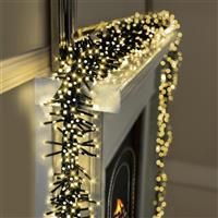 Premier Christmas Cluster Lights - Multi Choice - Outdoor Multi Function & Timer