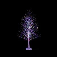 Premier Decorations 4ft Rainbow Birch LED Christmas Tree