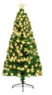 Premier Decorations 5ft Fibre Optic Starburst Christmas Tree