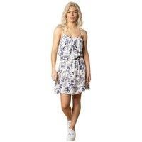 Frill Hem Leaf Print Sundress