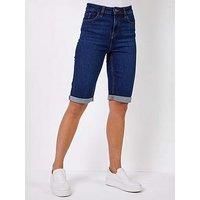 Roman Originals Women Essential Stretch Knee Length Shorts - Ladies