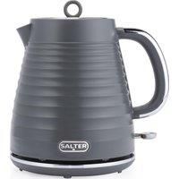 Salter Rapid Boil Kettle 1.7L Electric Cordless 360° Base Auto-Shut Off Grey 3KW