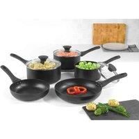 Salter 5Pc Ultimate Pan Set - Black