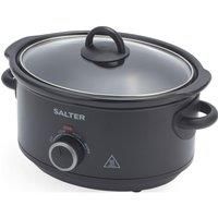 Salter Kuro 3.5L Slow Cooker 3 Heat Settings/Keep Warm for Family Cooking 200W