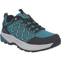 Hi-Tec DIAMONDE Low WP Womens Hiking Shoe, Dragonfly/Black/Florida Keys, 5 UK