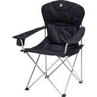 Hi-Gear Kentucky Classic Chair, Black, One Size