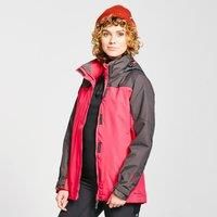 Peter Storm Women's Lakeside 3 in 1 Jacket, Pink