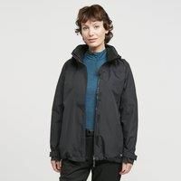 Peter Storm Women/'s Lakeside 3 in 1 Waterproof Jacket with Rollaway Hood and 4 Zipped Pockets, Ladies Raincoat, Outdoors, Travelling, Walking, Trekking, Hiking and Camping Clothing, Black, 8