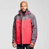 Peter Storm Men/'s Lakeside III 3-in-1 Jacket, Red, S